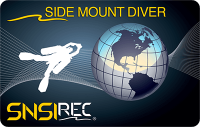 Brevetto Side Mount Diver